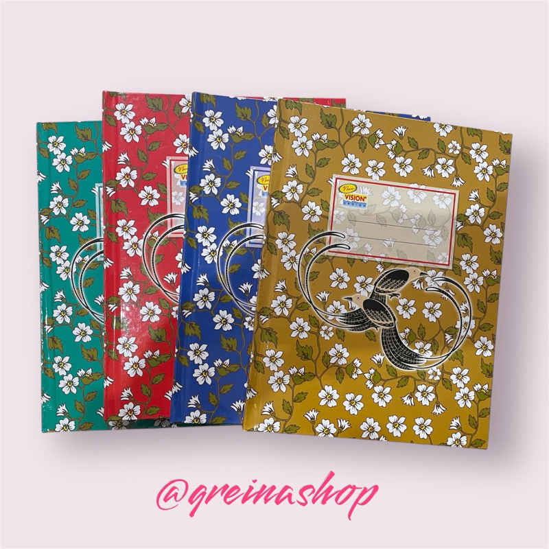 

Qreinashop Buku Hard Cover Kwarto isi 50 100 lembar