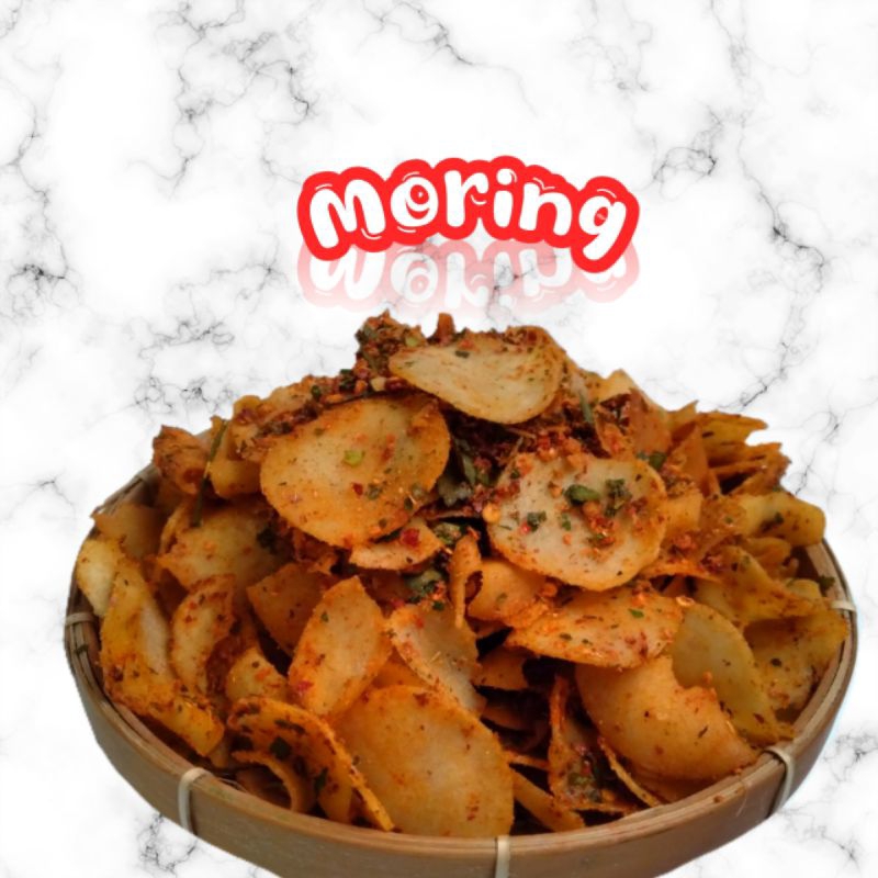 

Molring (cimol kering) berbagai varian rasa 150gr by Malada snack