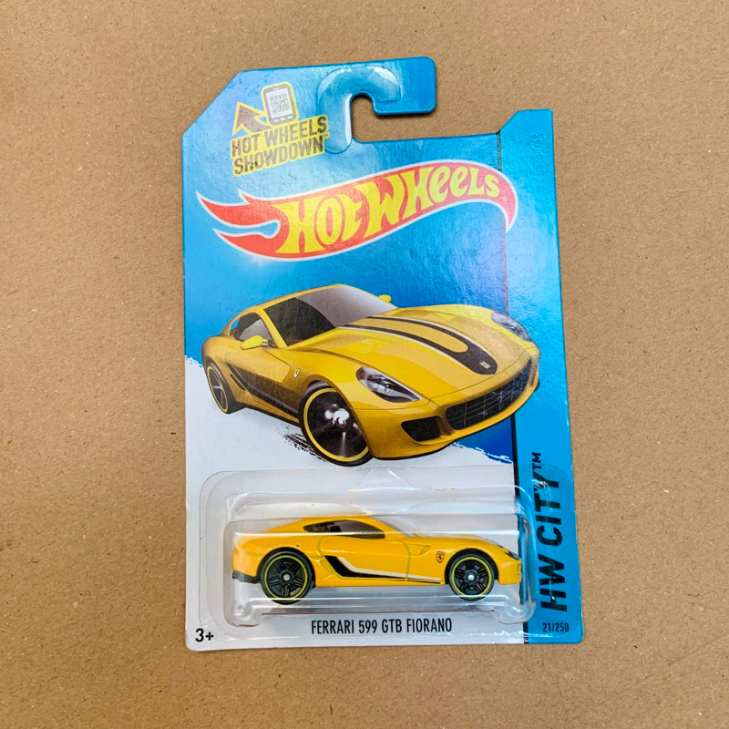 HOT WHEELS FERARRI 599 GTB FIORANO