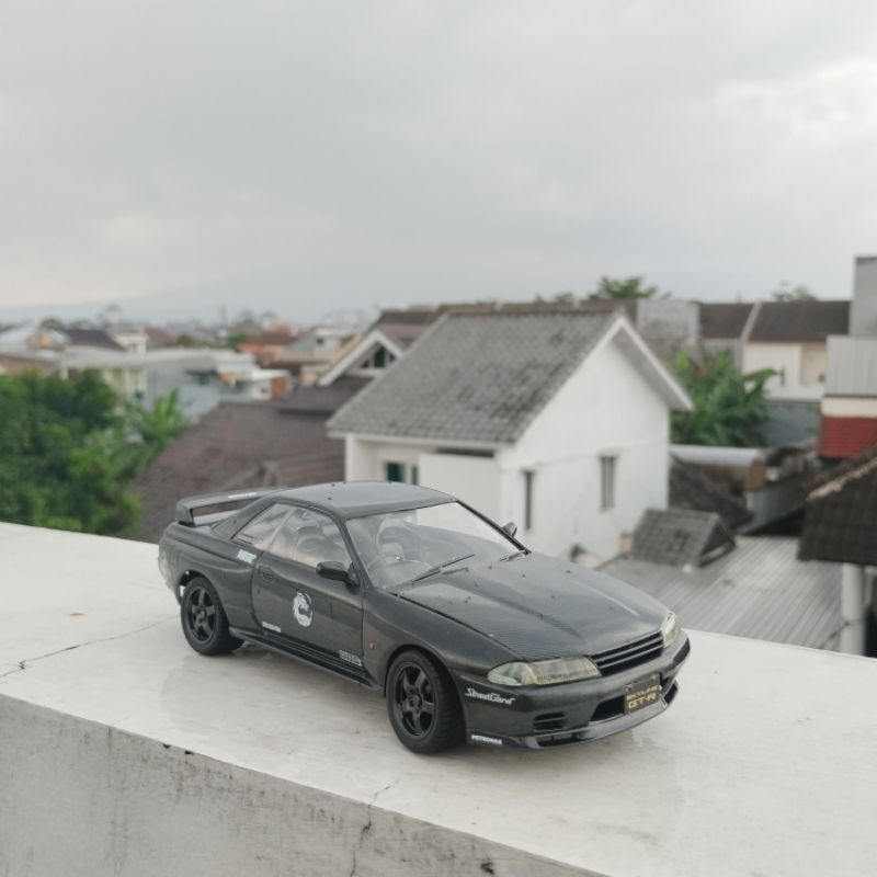 Body Mini RC Drift 1:24 Tamiya Nissan Skyline GT-R R32