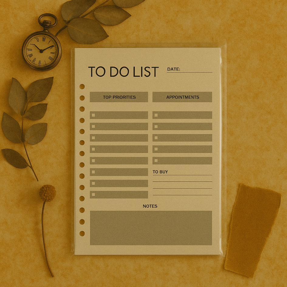 

Best Seller! Loose Leaf A5 Planner Bookpaper – Daily Weekly Habit Tracker To Do | 10 Lembar 20 Ring