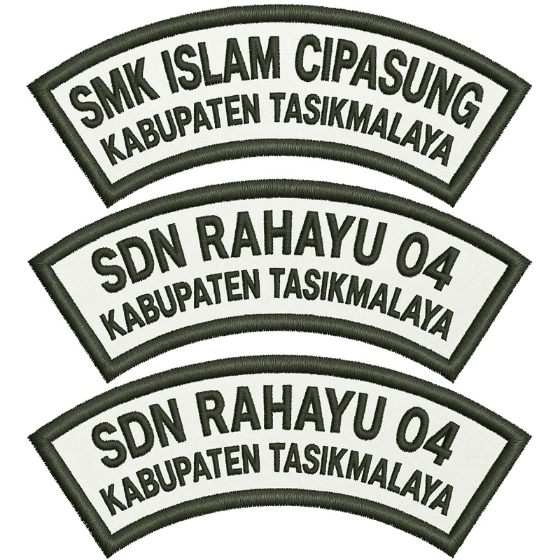 BET Alamat – Nama Sekolah Custom