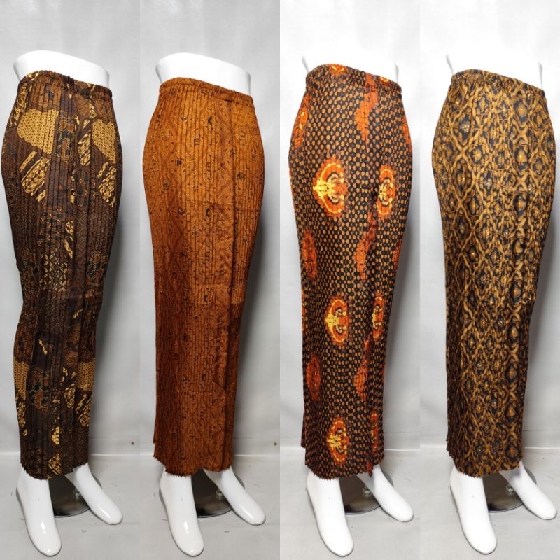 ROK PLISKET BATIK WIRU PREMIUM BAWAHAN KEBAYA / ROK PLISKET WIRU BATIK / COD ROK WIRU PLISKET BATIK 