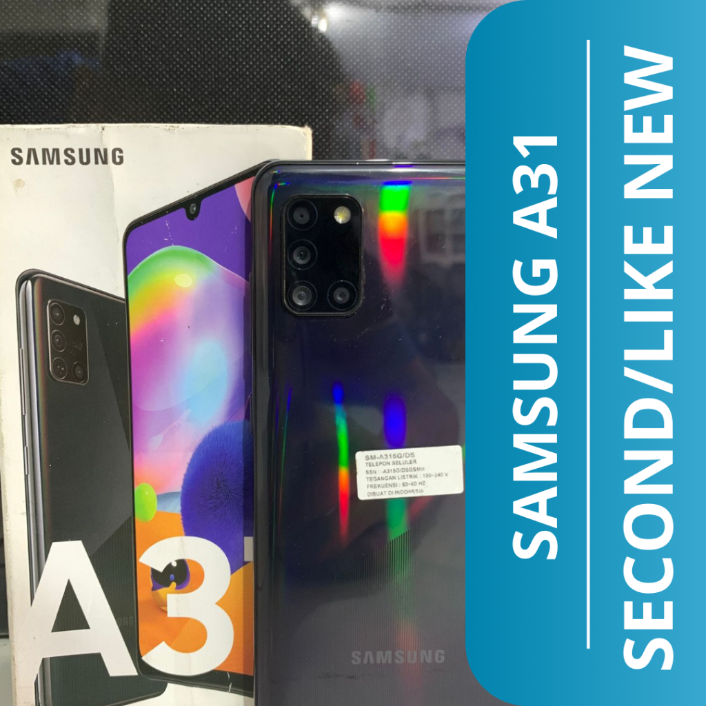HP SECOND SAMSUNG A31 6/128GB / SAMSUNG A31 HP SECOND