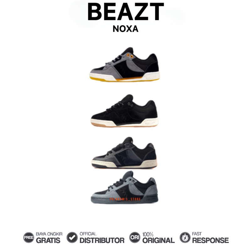 Beazt - Sepatu Noxa Sneakers Casual Unisex Wanita Pria Original 100%