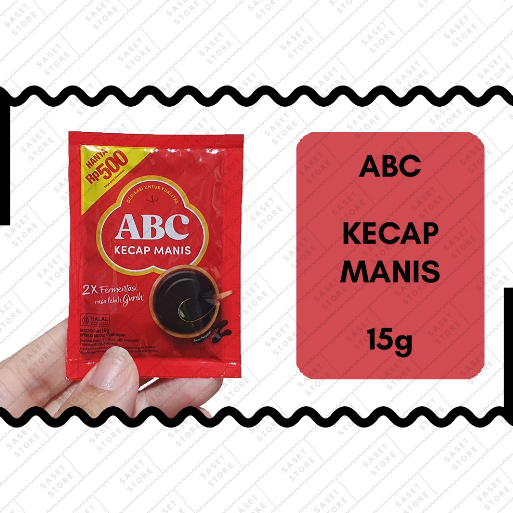 

ABC Kecap Manis 15ml Sachet Bumbu Dapur Masak