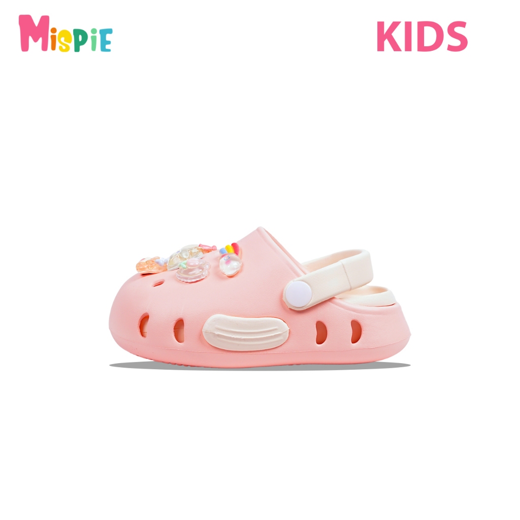 Mispie Sandal Karet Anak Cute Pink