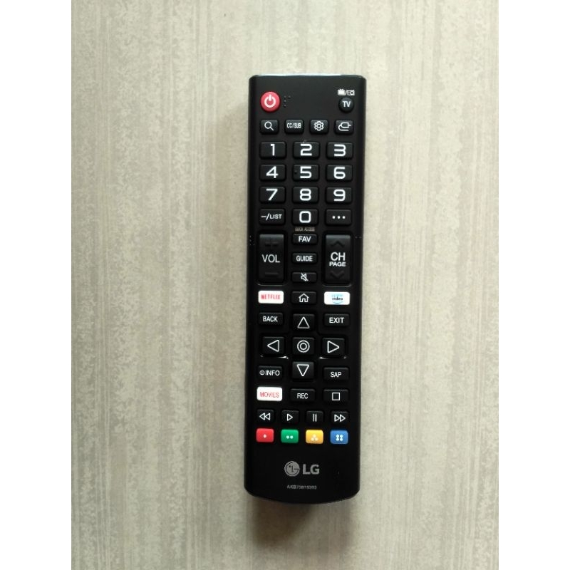 REMOT TV LED LG - REMOTE TV LG SMART ORIGINAL