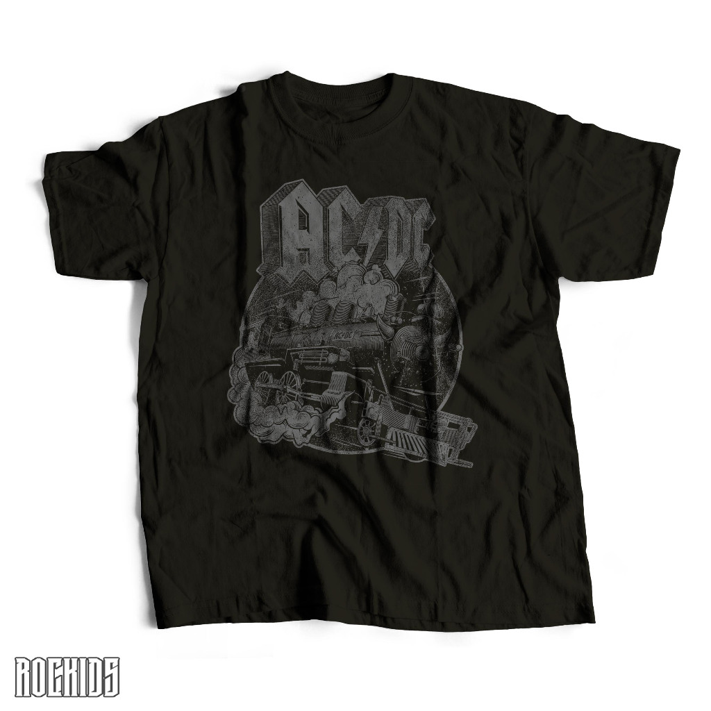 ROCKIDS - ACDC - TSHIRT - TEES - KAOS BAND - KAOS BAND ACDC - KAOS ACDC - TSHIRT ACDC