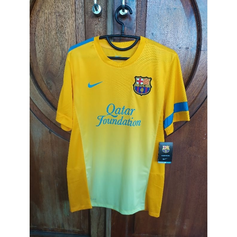 Jersey Training kuning Barcelona original