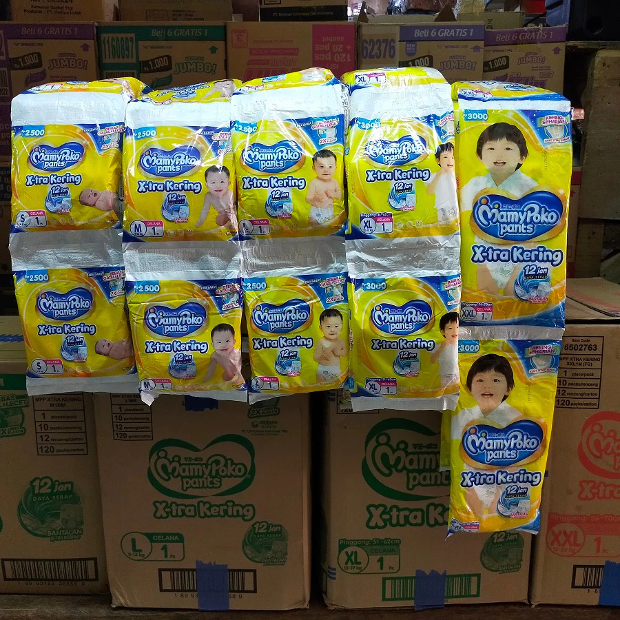 MAMYPOKO RENCENG S1, M1, L1, XL1, XXL1 1 RENCENG ISI 10 PCS
