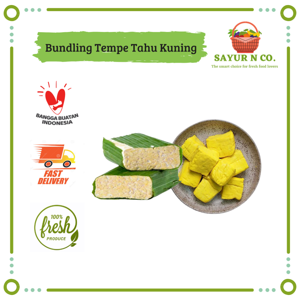 

Bundling Tempe Tahu Kuning Segar | Sayur N Co Bekasi