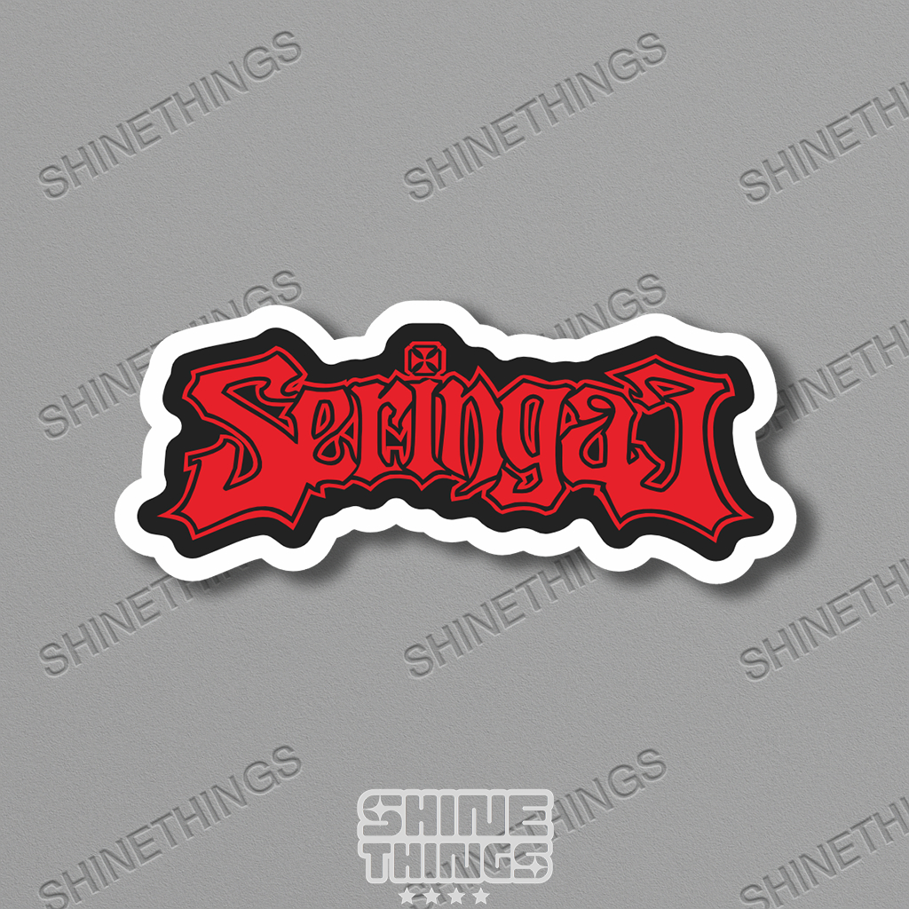 

[Stiker Satuan] stiker SERINGAI || sticker aesthetic band SERINGAI