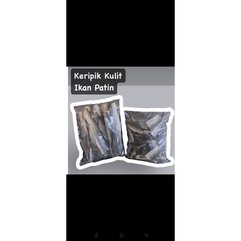 

kerupuk kulit ikan patin mentah