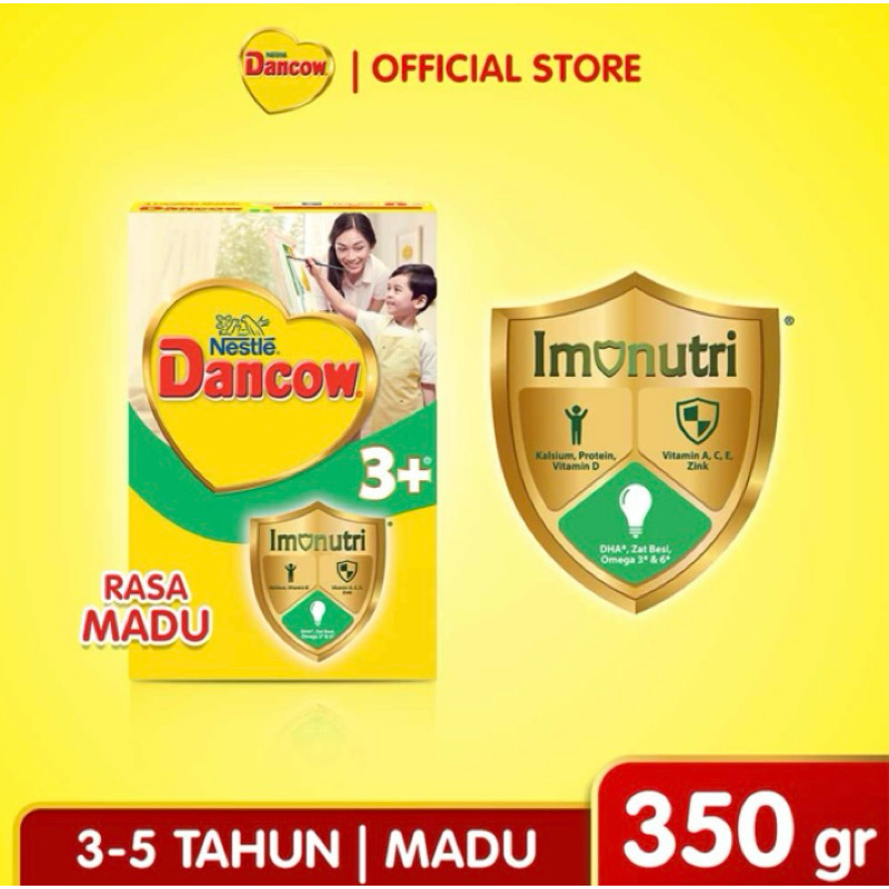 

Dancow 3+ Susu Bubuk Protectus Probio Madu & Vanila 350g