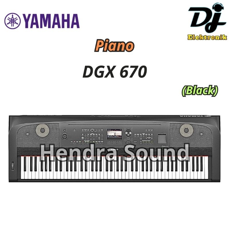 YAMAHA ● DGX 670 / DGX670 - Piano Digital
