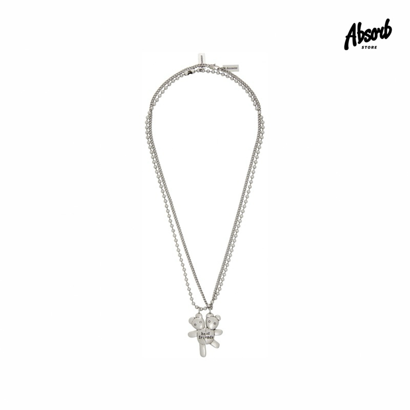 Marc Jacobs Heaven Friendship Necklace Set (Silver)