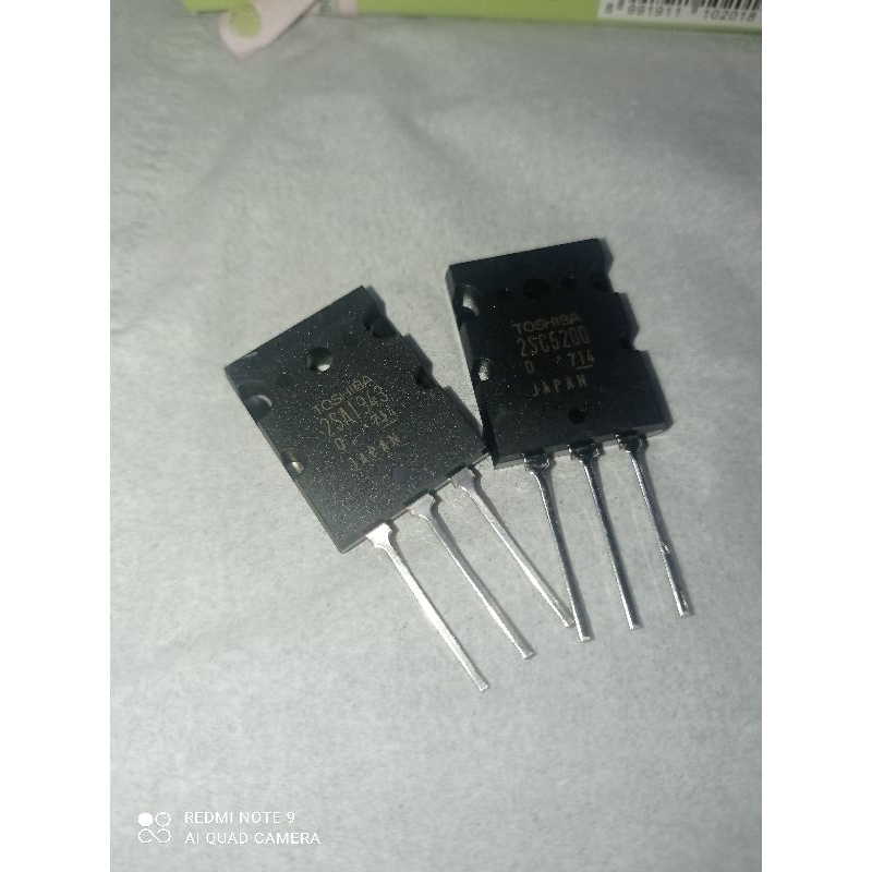 Transistor Toshiba original C5200 - A1943 japan