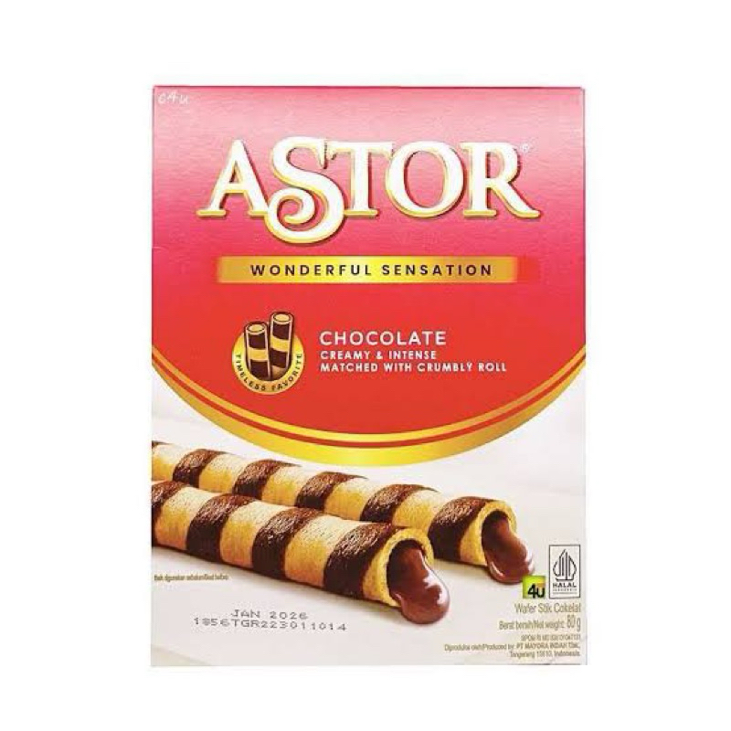

Astor Wafer Rolls Box 80 gr