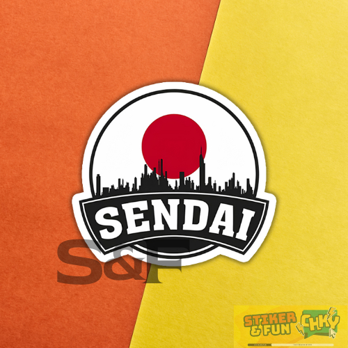 

Stiker Sticker Vinyl Laminasi JAPAN SENDAI