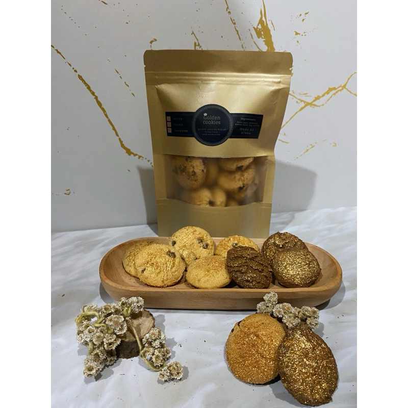 

cemilan golden cookies butter mix peanut
