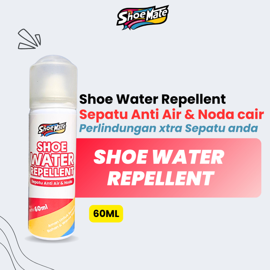 Shoemate Care - Water Repellent Sepatu Anti Air Efek Daun Talas