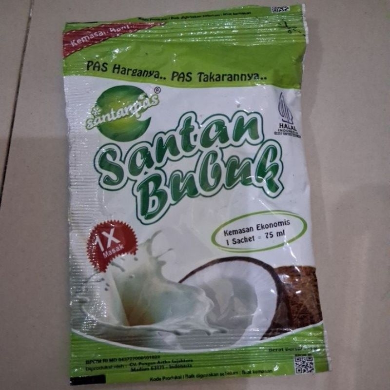 

Santan bubuk santanpas 1 SACHET