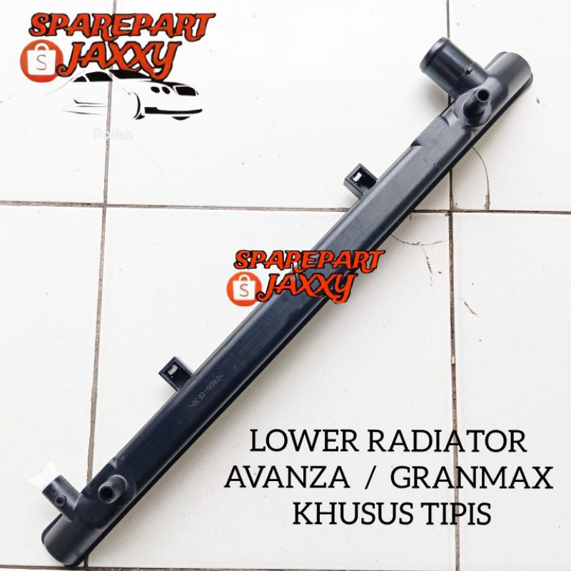 LOWER TANK RADIATOR AVANZA GRANMAX TIPIS COVER TUTUP BAWAH