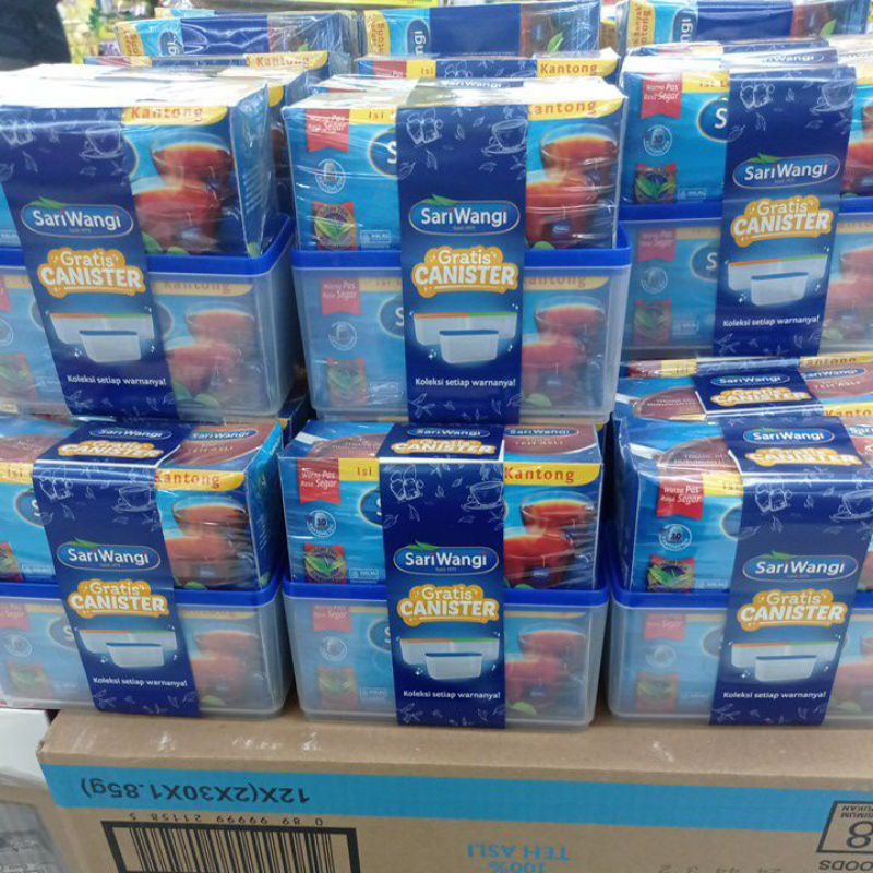 

Sariwangi asli TB 30 beli 2 gratis canister