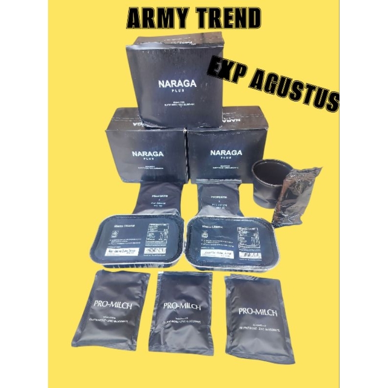 

100% ASLI RANSUM NARAGA PLUS TNI EXP AGUSTUS &SEPTEMBER RANDOM 2025 / RANSUM NARAGA TNI / TERMURAH NARAGA PLUS TNI