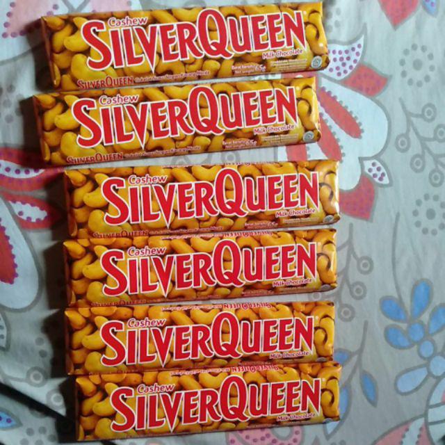 

SILVER QUEEN CASHEWS || Milk chocolate with cashews 55gr