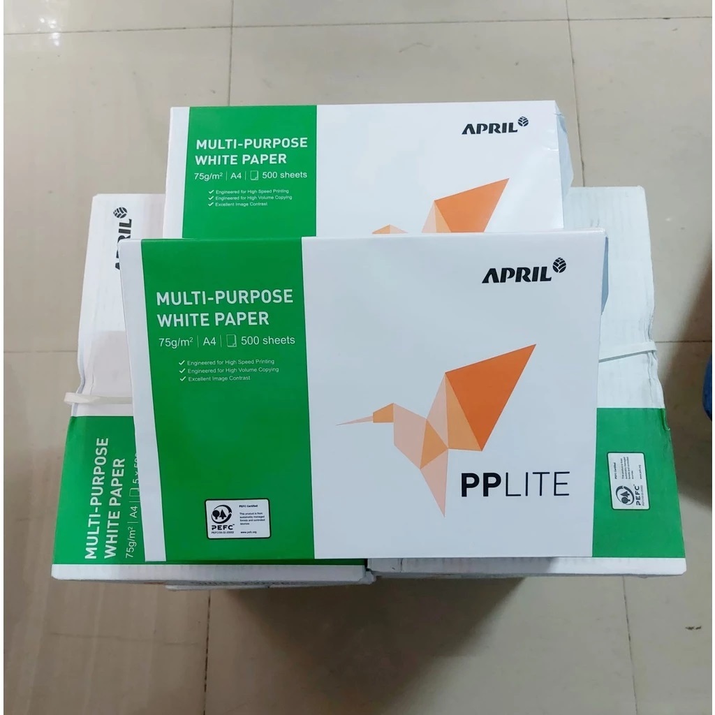 

Kertas HVS A4 75 gsm Paperlite (1 Rim = 500 lbr)
