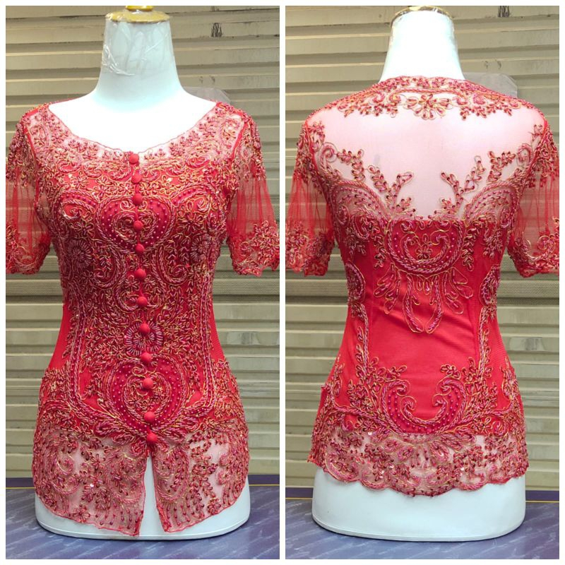 Atasan kebaya Payet Sabrina terbaru//kebaya Payet lengan pendek//kebaya Payet pesta//baju Payet kond