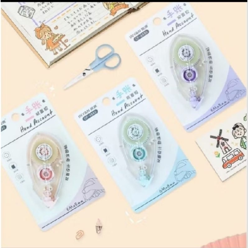 

Hand Account Glue Tape /Lem Roll /Lem Kertas
