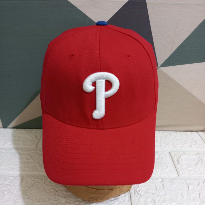 Topi Original Second Topi eMLB Merah size Xs-S stok 6834