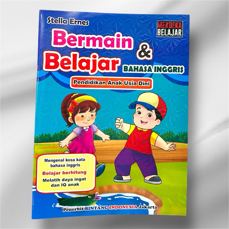 Buku Anak Bermain Dan Belajar Bahasa Inggris - Buku TK/PAUD