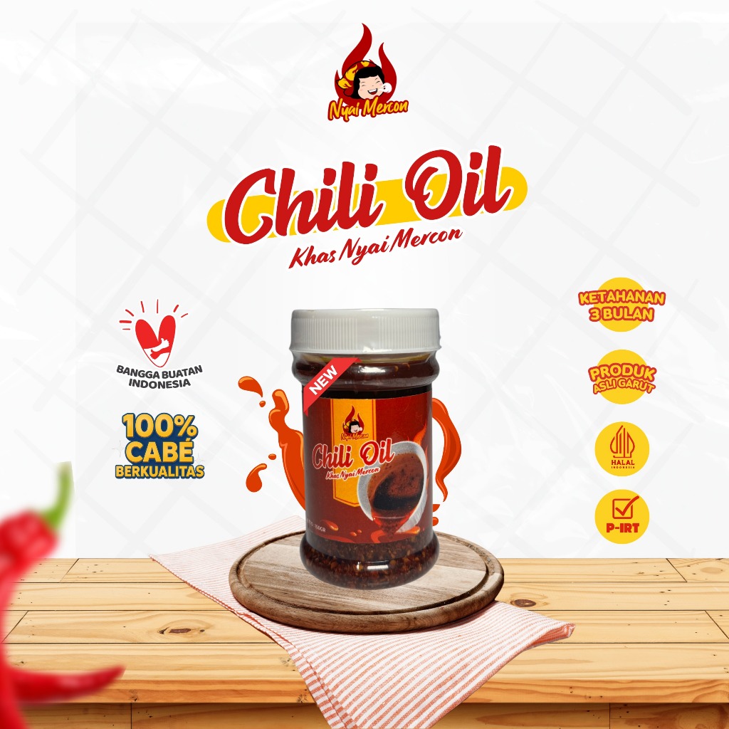 

[NEW LAUNCHING] Nyai Mercon - Sambal Chili Oil 150 Gram