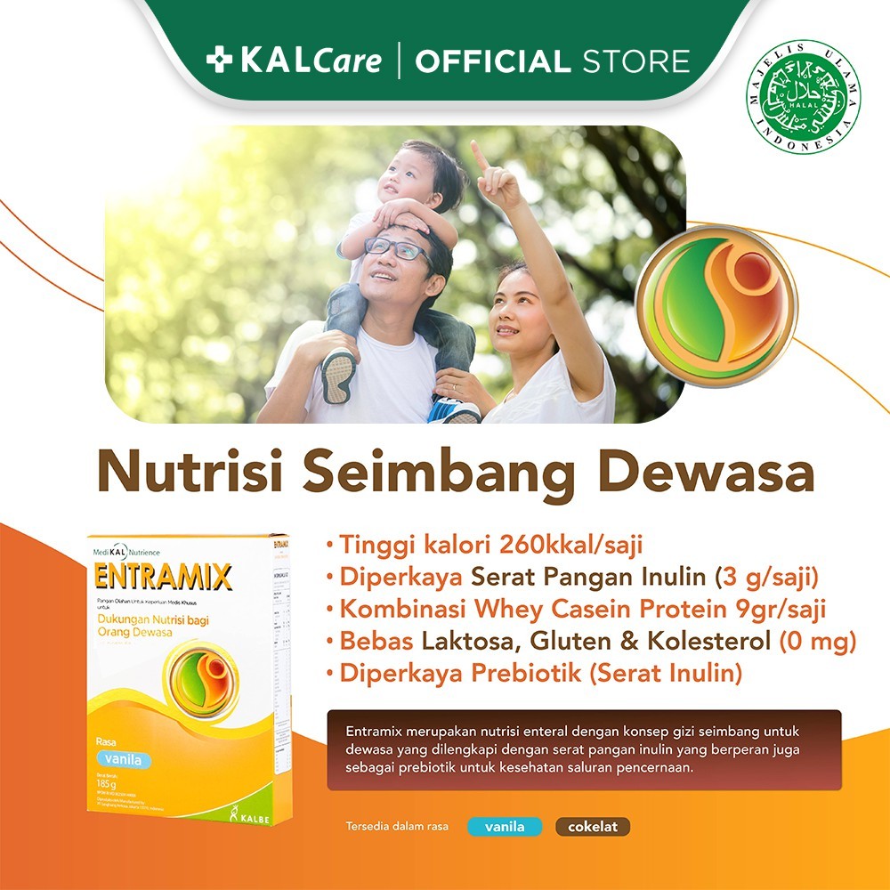 

Lezatoz_Genz Entramix Susu Bubuk Nutrisi Seimbang Dewasa & Lansia Vanilla / Coklat Gizi , Bisa
