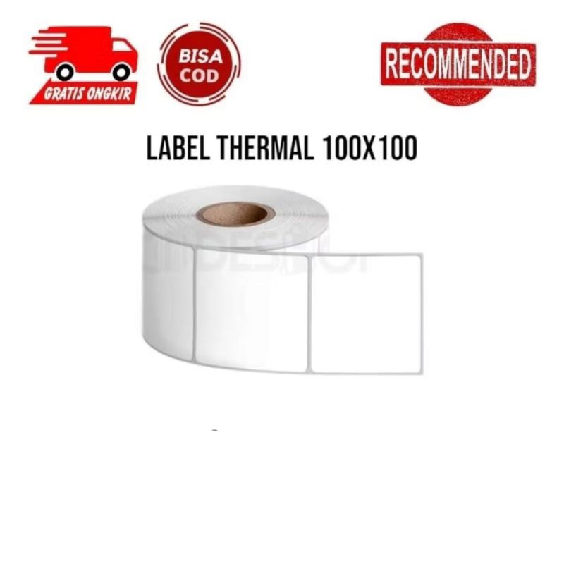 

RESI THERMAL STIKER 100 X100 ISI 500 LEMBAR