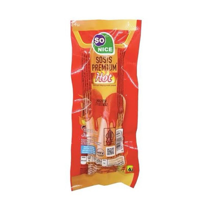 

Sosis So Nice Hot Ecer Harga satuan