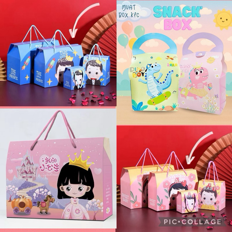 

BLANJA.ids PAPER BAG ULANG TAHUN UKURAN BESAR (BOY GIRL 24x10x19cm) (DINO 18x12x25 cm) / PAPER BAG ULTAH ANAK/ KERTAS KADO ULTAH PESTA ULTAH HAMPERS DLL