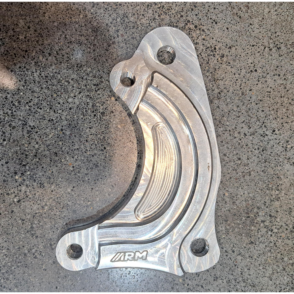 BRACKET KALIPER ARUMI BREMBO 2P MIO 260MM SILVER