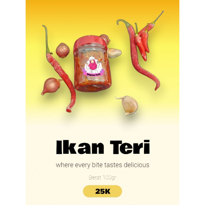 

Sambal Ikan Teri
