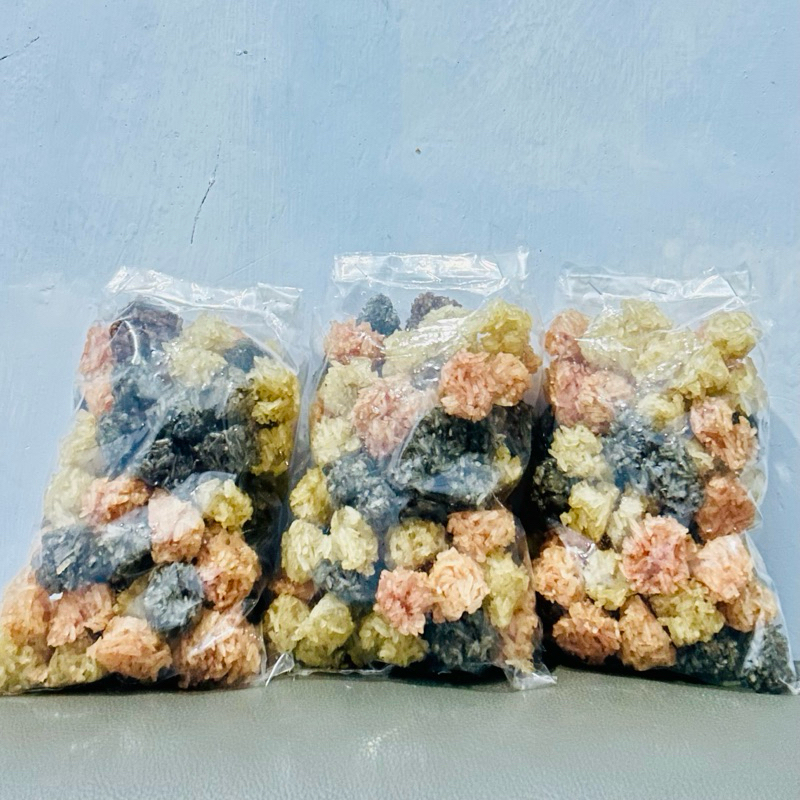 

RENGGINANG JUMPUT MIX 3 rasa [ TERASI UDANG, CUMI, BAWANG ] KHAS SITUBONDO 450gr