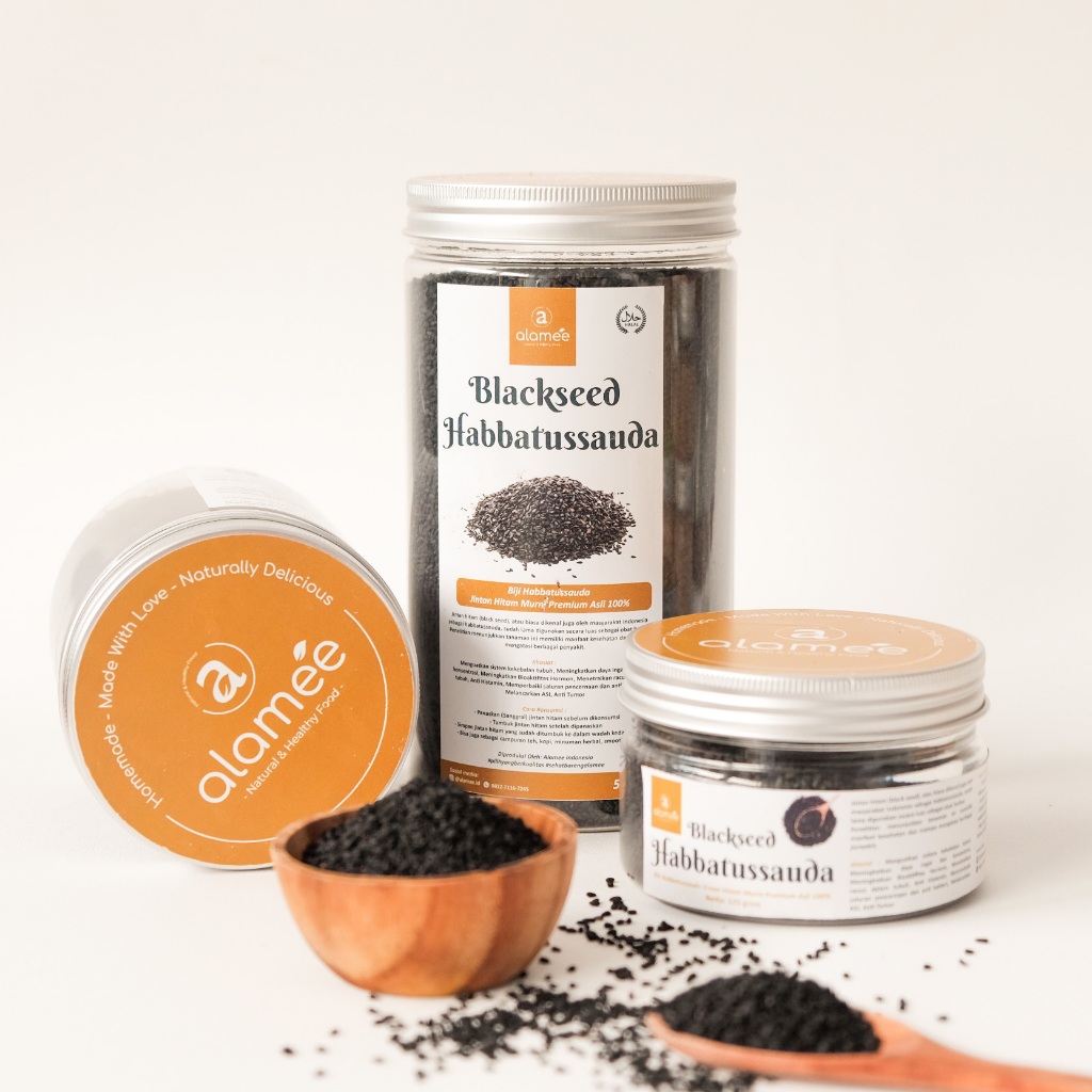 

ALAMEE Biji Habbatussauda Original Asli Jinten Hitam Biji Jintan Habatusauda 50 gram sehati natural