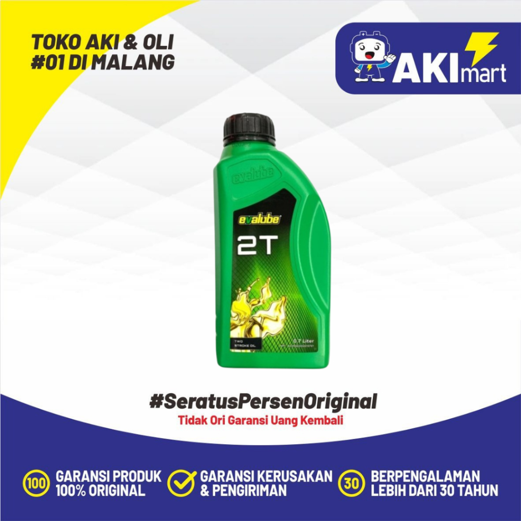 Evalube 2T Oli Samping 2 Tak 700 ml