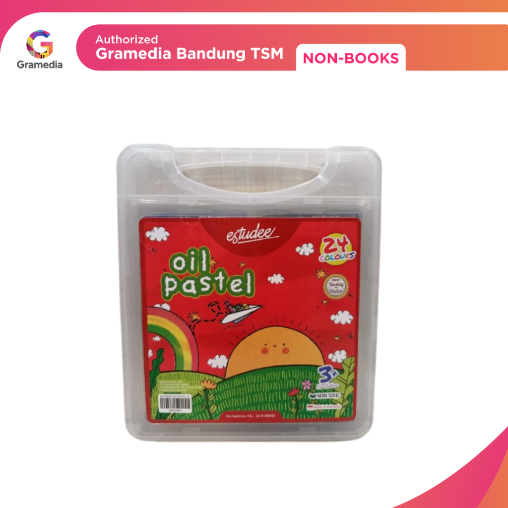 

Gramedia Bandung TSM - Estudee Oil Pastel (24 colours)