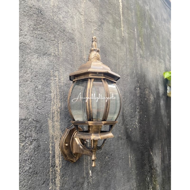 Lampu Dinding Tempel Klasik Indoor Outdoor Aesthetic 9