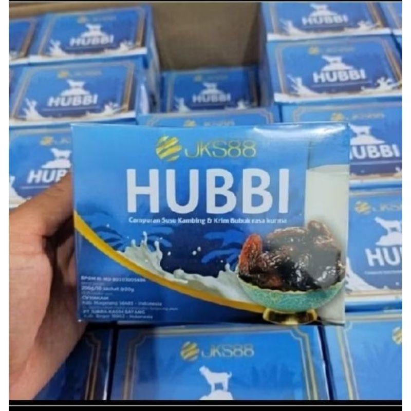 

HUBBI SUSU KAMBING RASA KURMA isi 10sachet