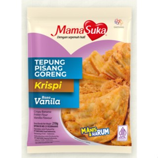 

MamaSuka Tepung Pisang Goreng Krispi Rasa Vanilla 210gr